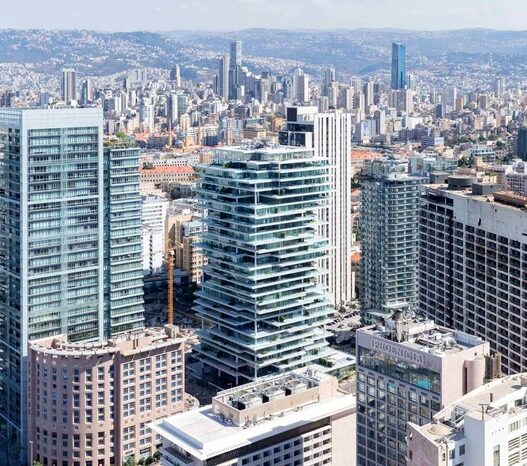 «Многослойная» башня Beirut Terraces
