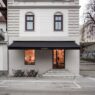 Интерьер EK Bistro «освободили» от штукатурки