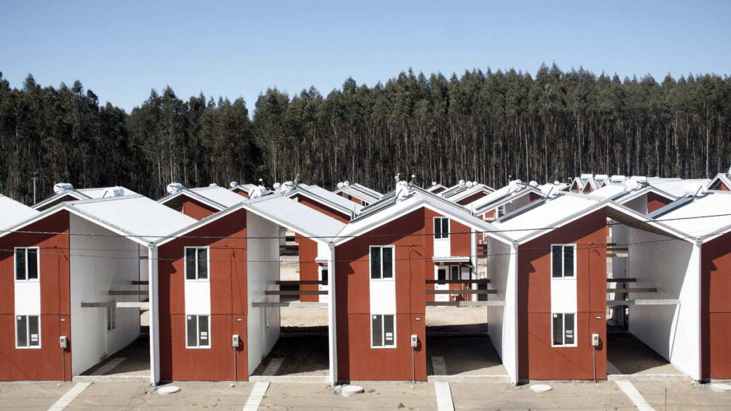Социальные дома Villa Verde в Чили