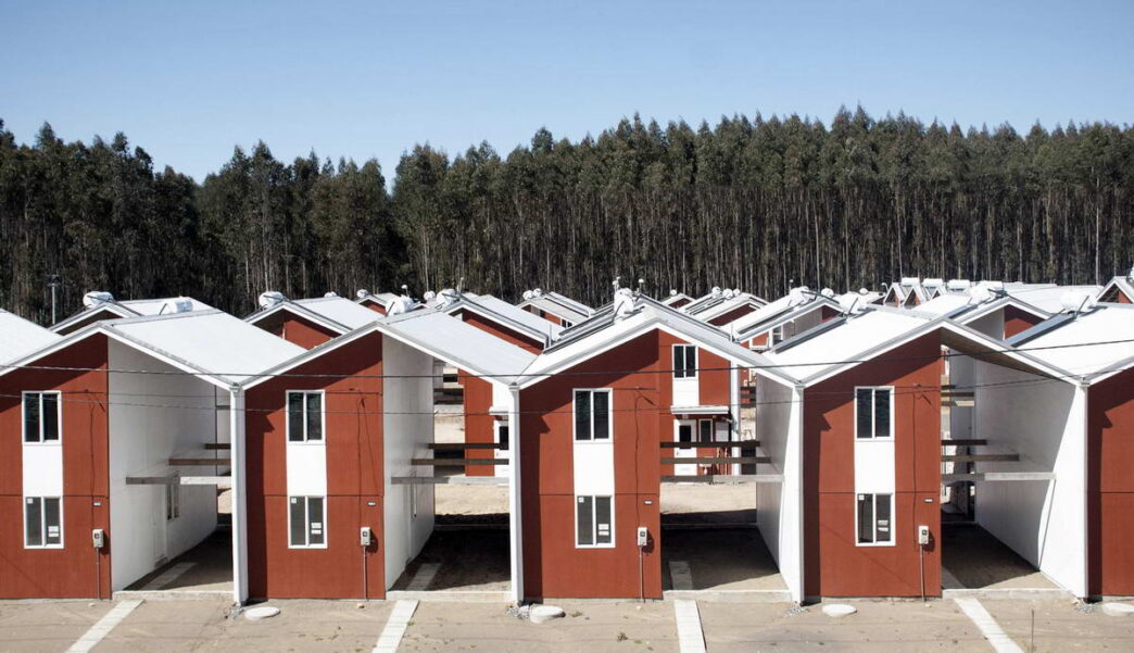Социальные дома Villa Verde в Чили