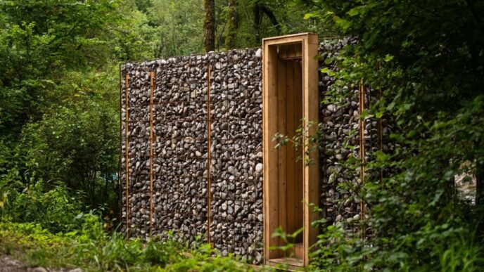 Павильон Refuge of Stones экстерьер вид пятый