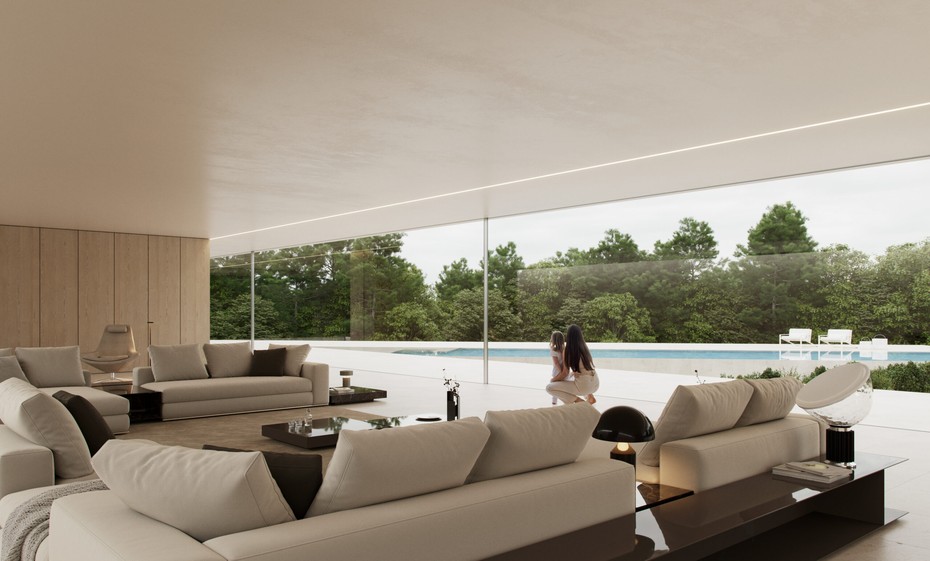 Villa 95 интерьер вид первый