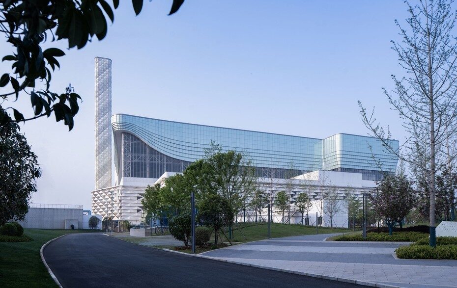 Электростанция Wuhan Qianzishan Waste-to-Energy Power Plant вид шестой