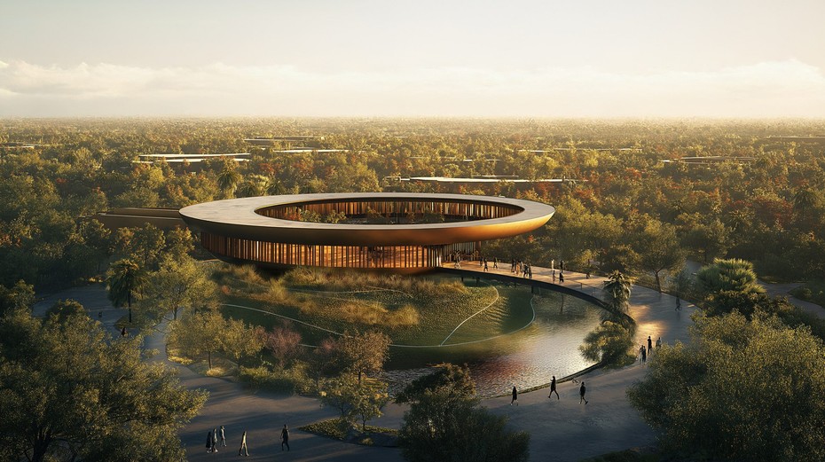 Проект Baghdad Sustainable Forests вид третий