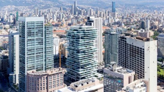 «Многослойная» башня Beirut Terraces