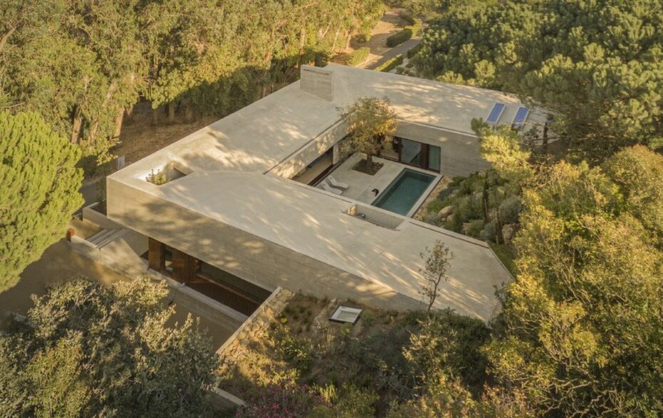 Проект Oeiras House экстерьер вид восьмой