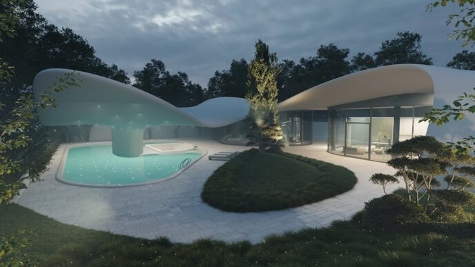 Проект Integrated Villa вид третий