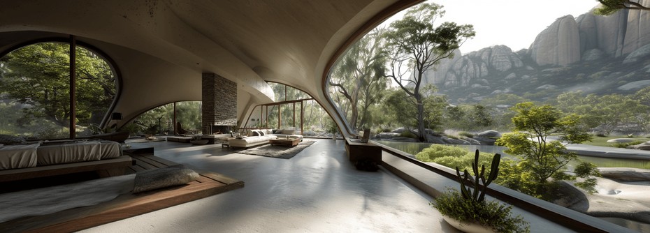 Проект The intersection of architecture and nature вид восьмой