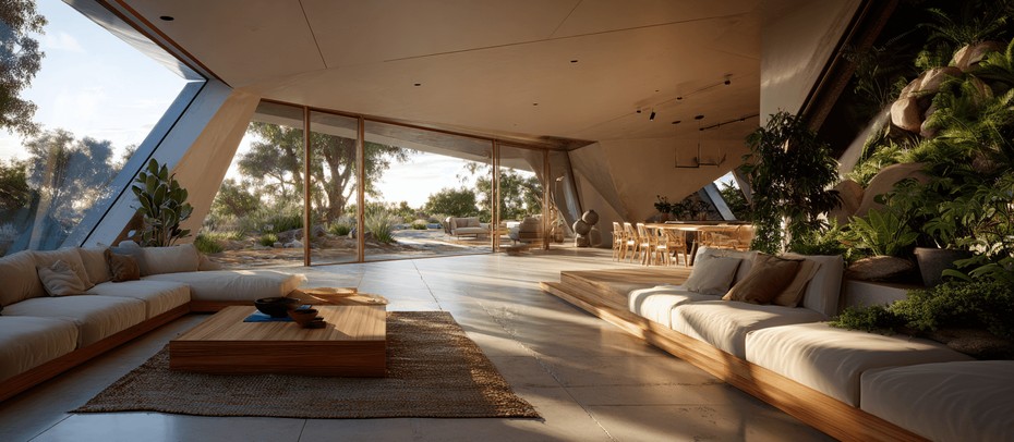 Проект The intersection of architecture and nature вид шестой