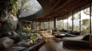 Проект The intersection of architecture and nature вид третий