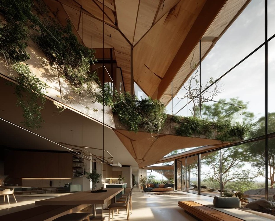 Проект The intersection of architecture and nature вид второй