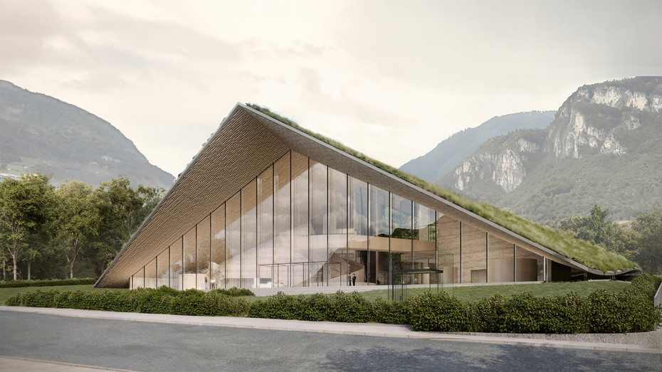 Музейное хранилище Peter Pichler Architecture вид пятый