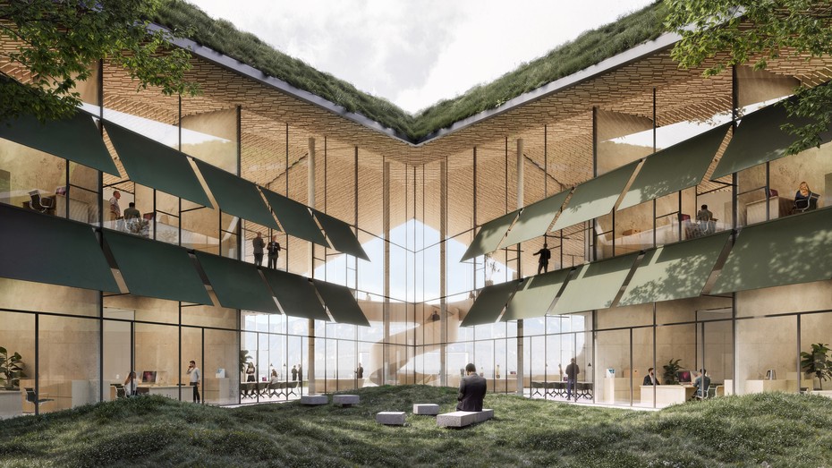 Музейное хранилище Peter Pichler Architecture вид первый