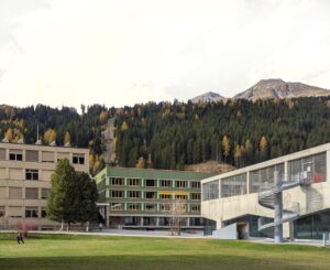 Проект Renovation of the school building of Davos Platz вид девятый