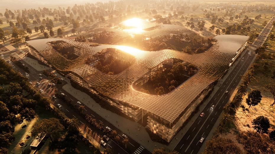 Проект World Trade Center Biotic вид восьмой