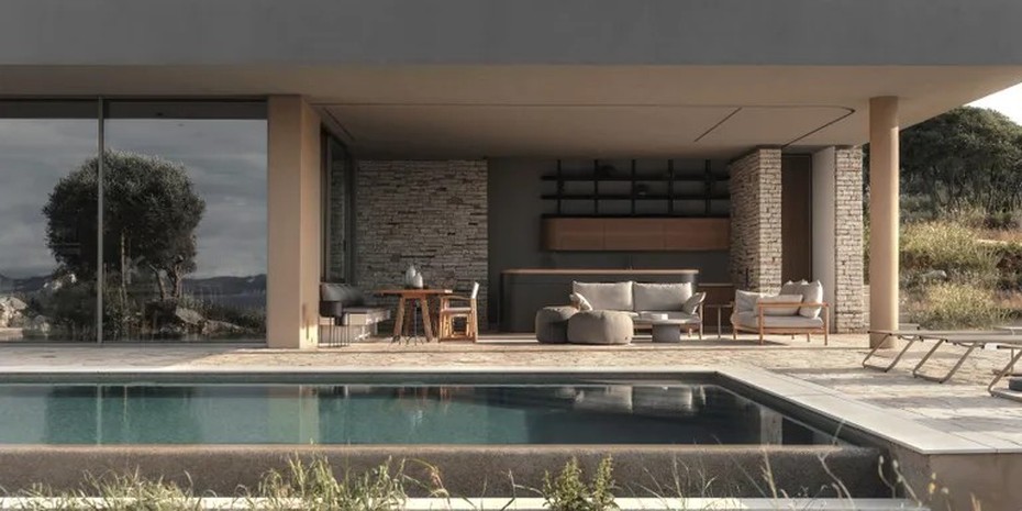 Дом Euthea Residence вид второй