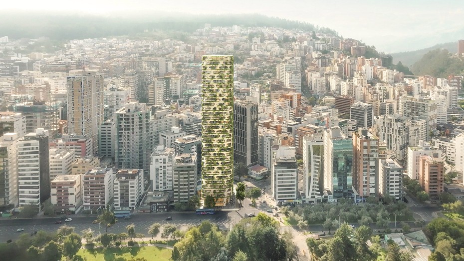 Проект Qapital Tower вид десятый