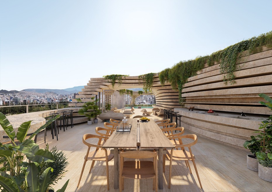 Проект Qapital Tower вид шестой