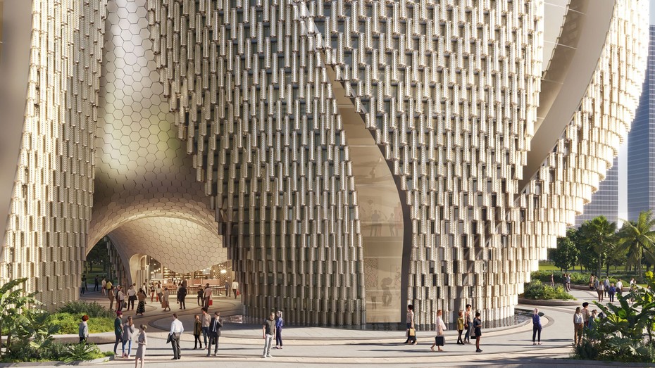 Проект Róng Museum of Arts вид четвертый