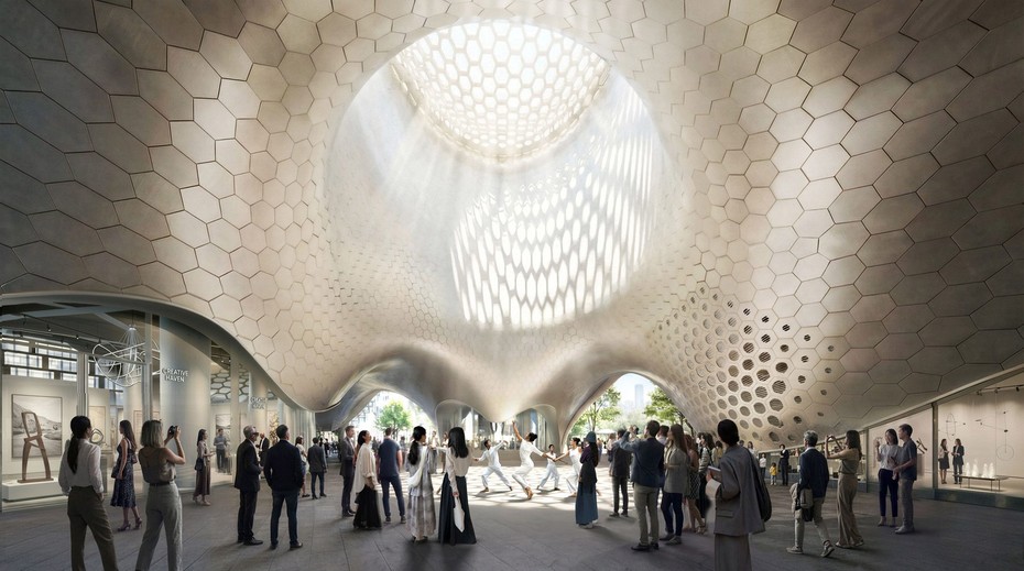 Проект Róng Museum of Arts вид первый