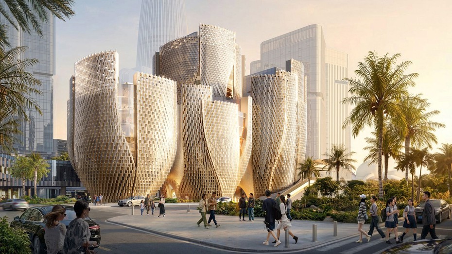 Проект Róng Museum of Arts вид шестой