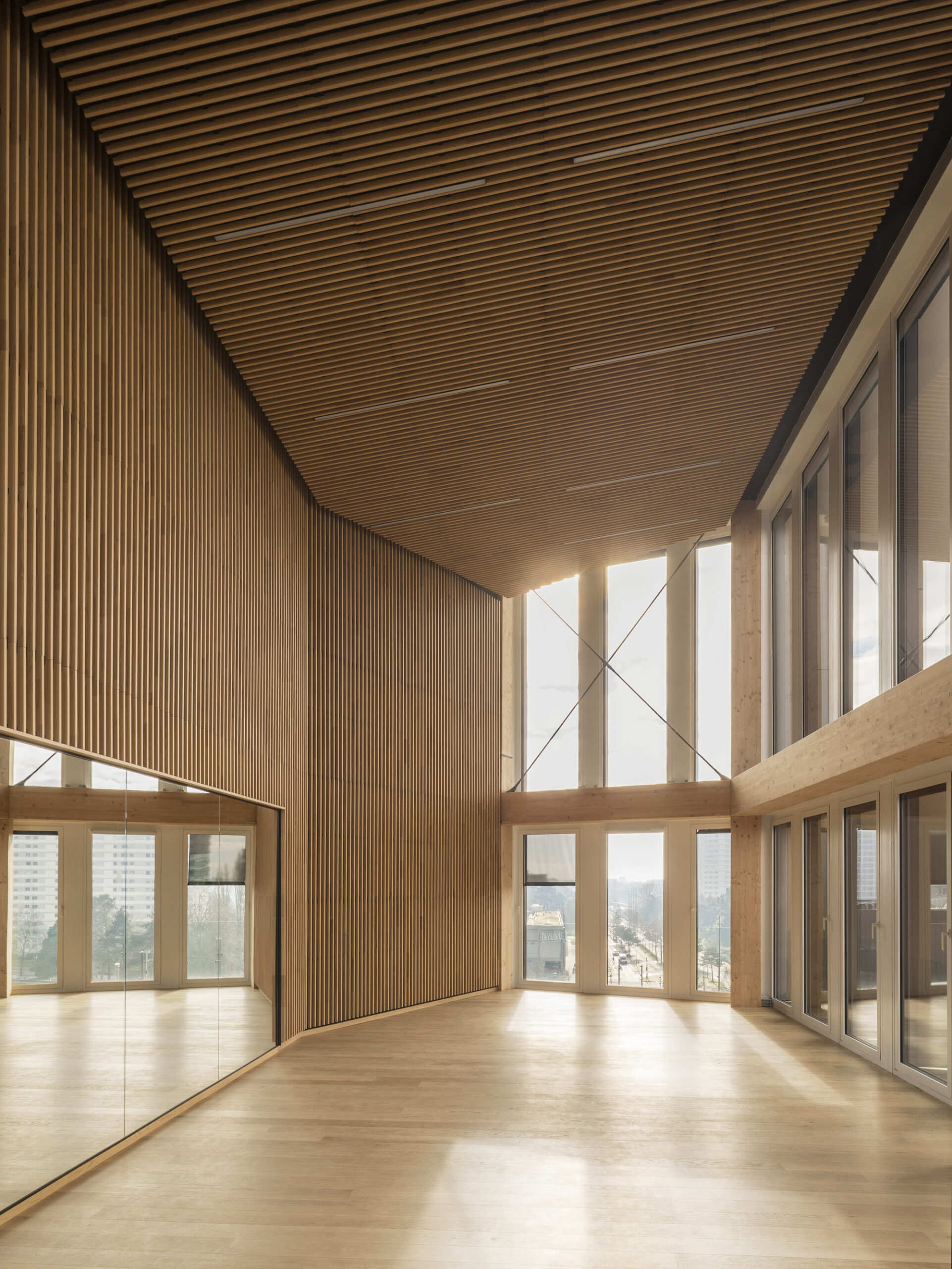 Maison de l'Innovation Office / Baumschlager Eberle Architekten в Нанте