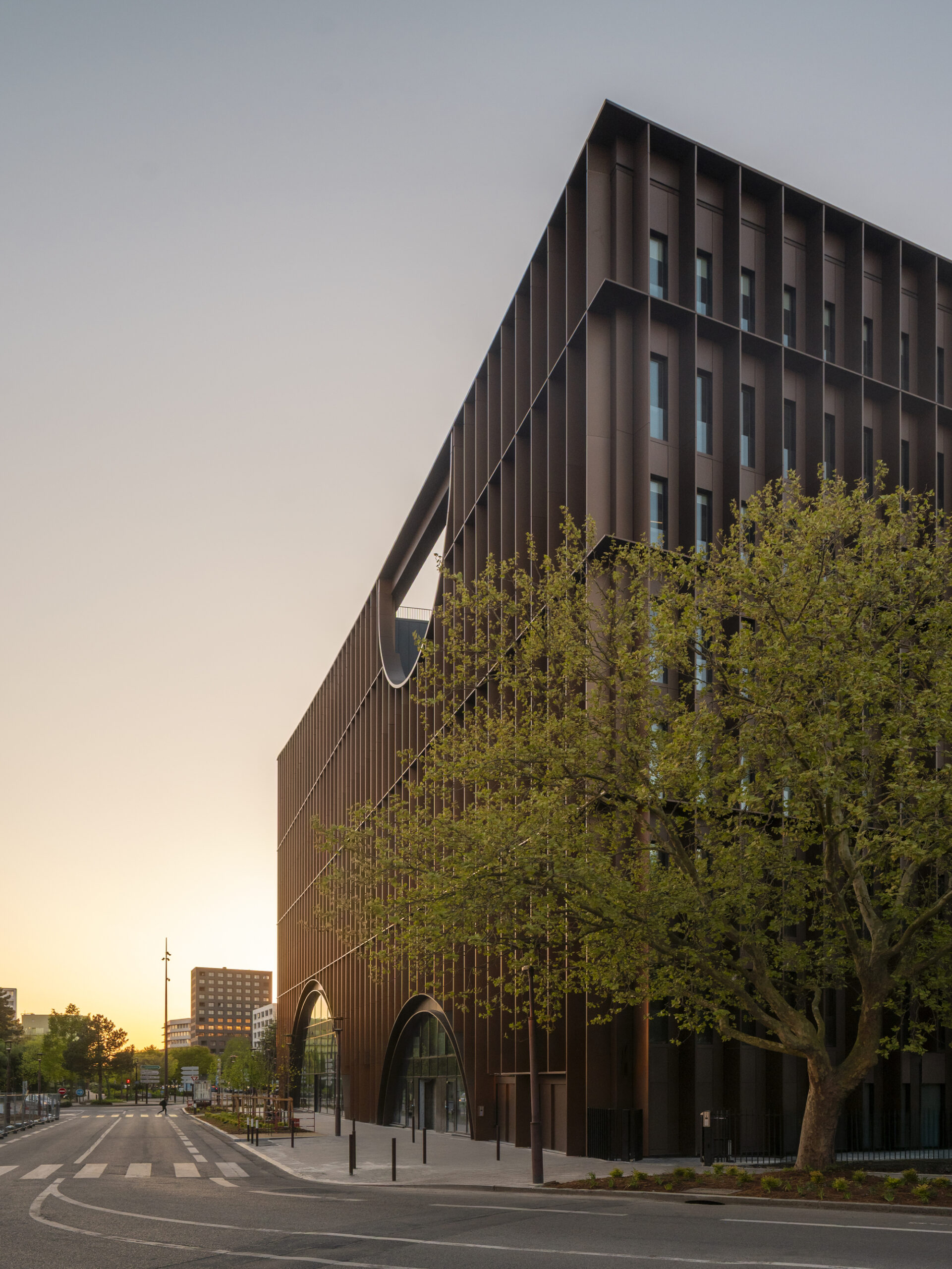 Maison de l'Innovation Office / Baumschlager Eberle Architekten в Нанте