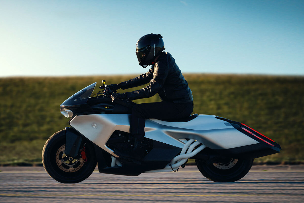 BMW Motorrad показала концепт Vision K 18: ретрофутуристический круизер с авиационными мотивами