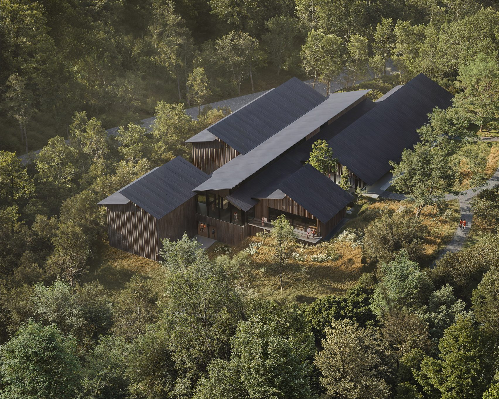 Kengo Kuma & Associates спроектировала первое музейное здание в США для Brandywine Conservancy & Museum of Art
