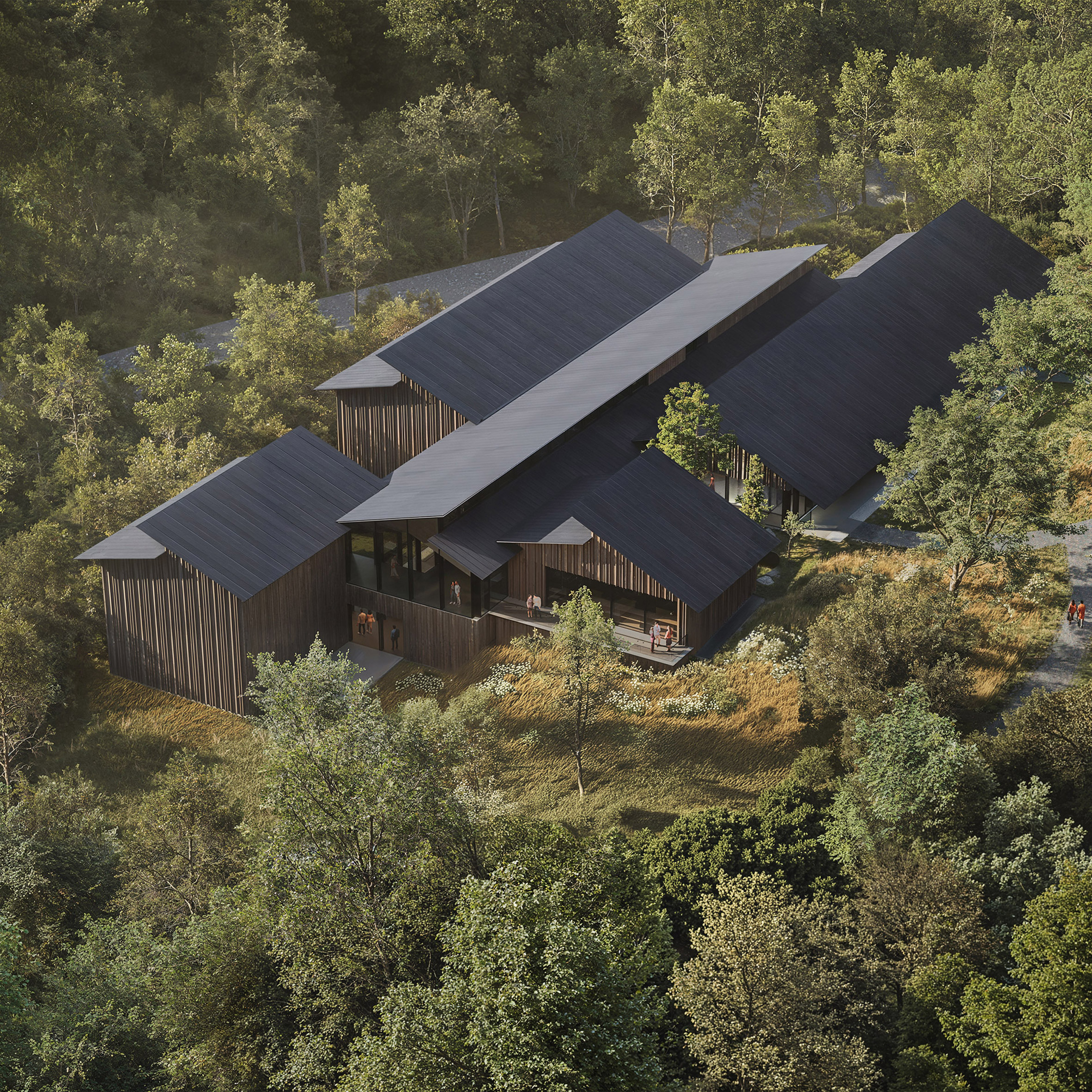 Kengo Kuma & Associates спроектировала первое музейное здание в США для Brandywine Conservancy & Museum of Art
