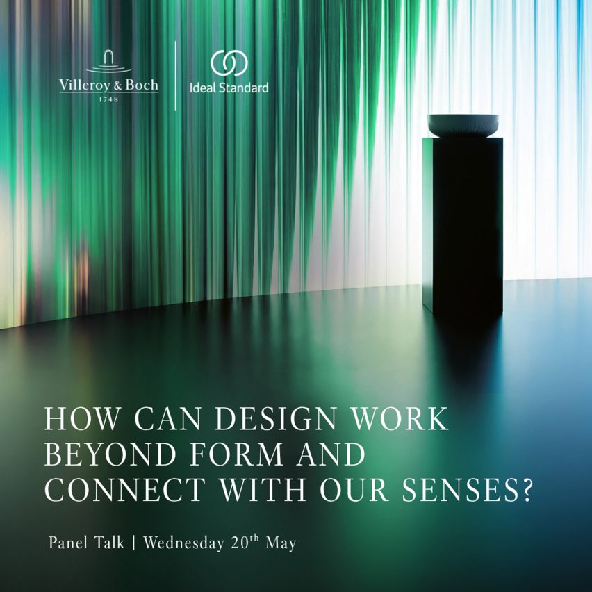 Dezeen объединяется с Villeroy & Boch, Bisley, Andreu World и Johnstone's Trade в рамках Clerkenwell Design Week 2026