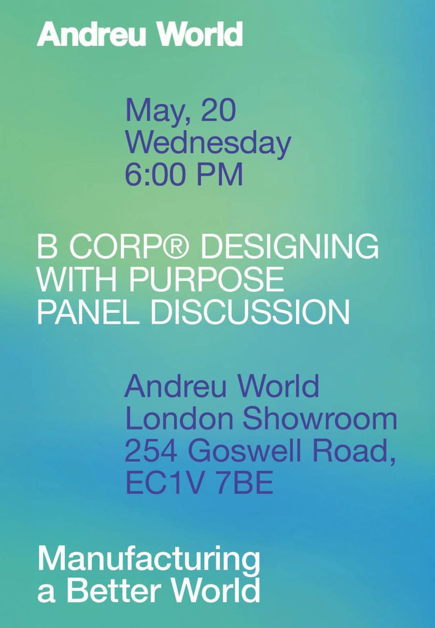 Dezeen объединяется с Villeroy & Boch, Bisley, Andreu World и Johnstone's Trade в рамках Clerkenwell Design Week 2026