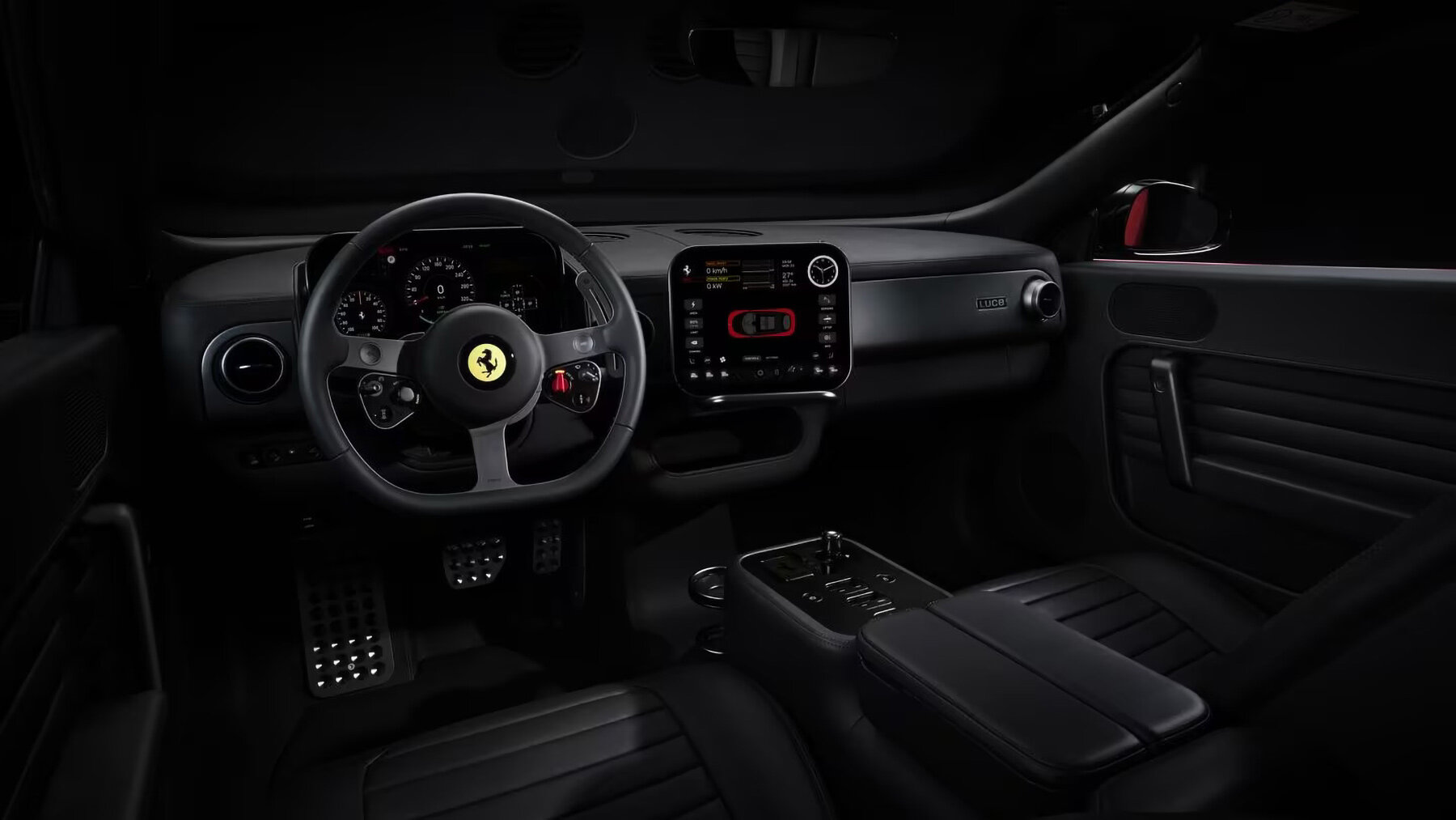 Ferrari Luce: первый электромобиль Ferrari с интерьером LoveFrom и дизайном Jony Ive