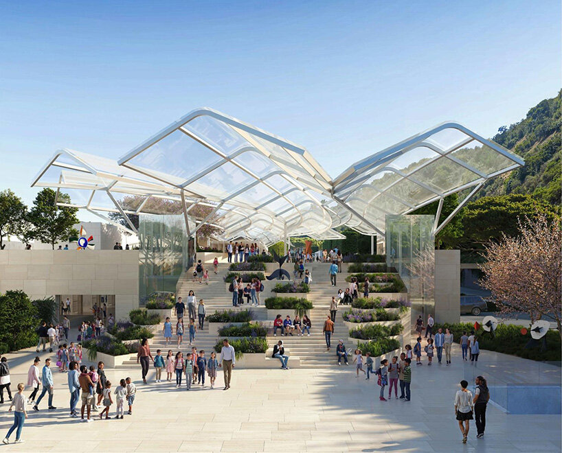 Gehry Partners и WHY Architecture готовят масштабную модернизацию Getty Center в Лос-Анджелесе
