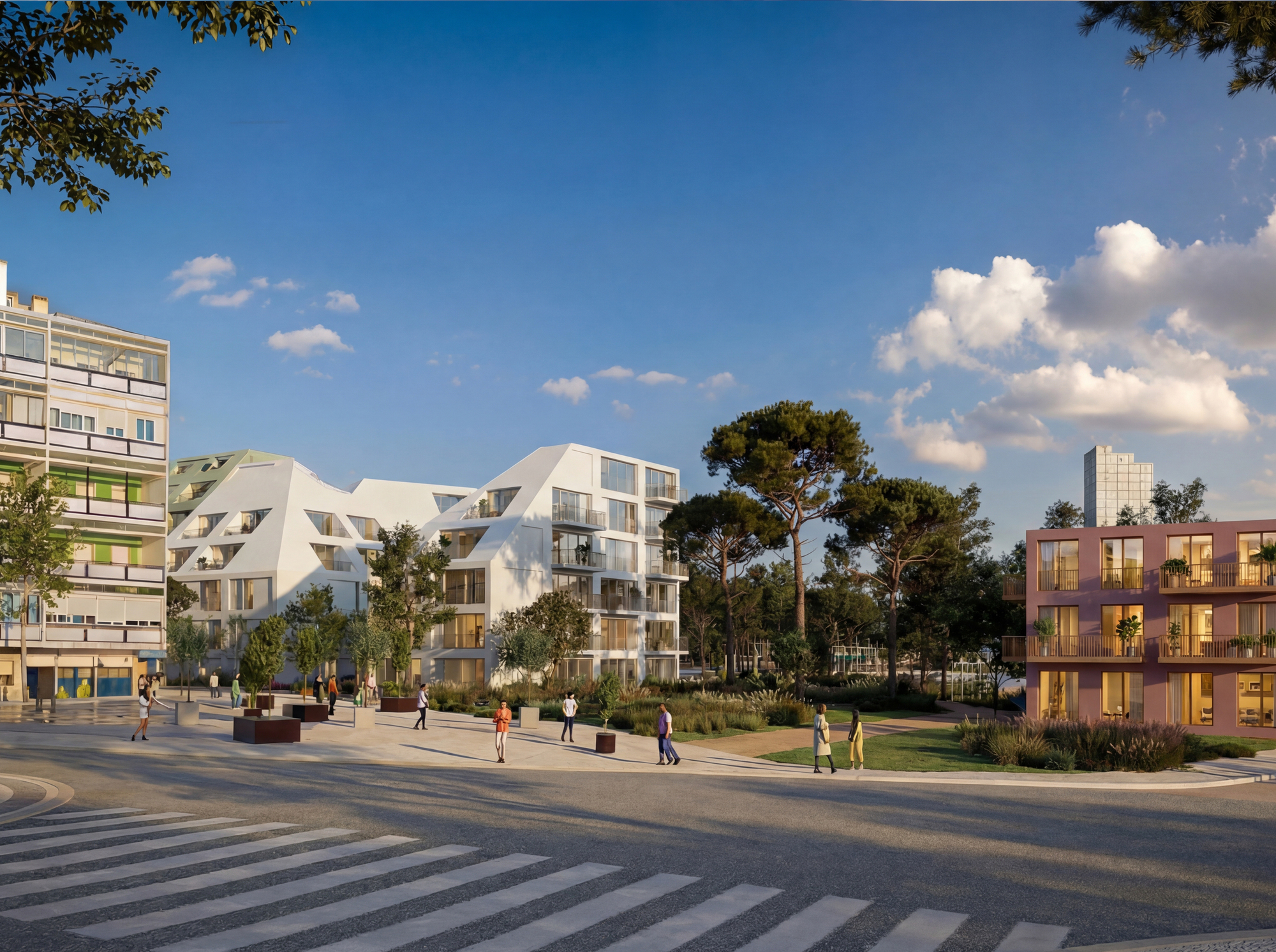 MVRDV и OODA представили мастерплан регенерации набережной Marvila в Лиссабоне