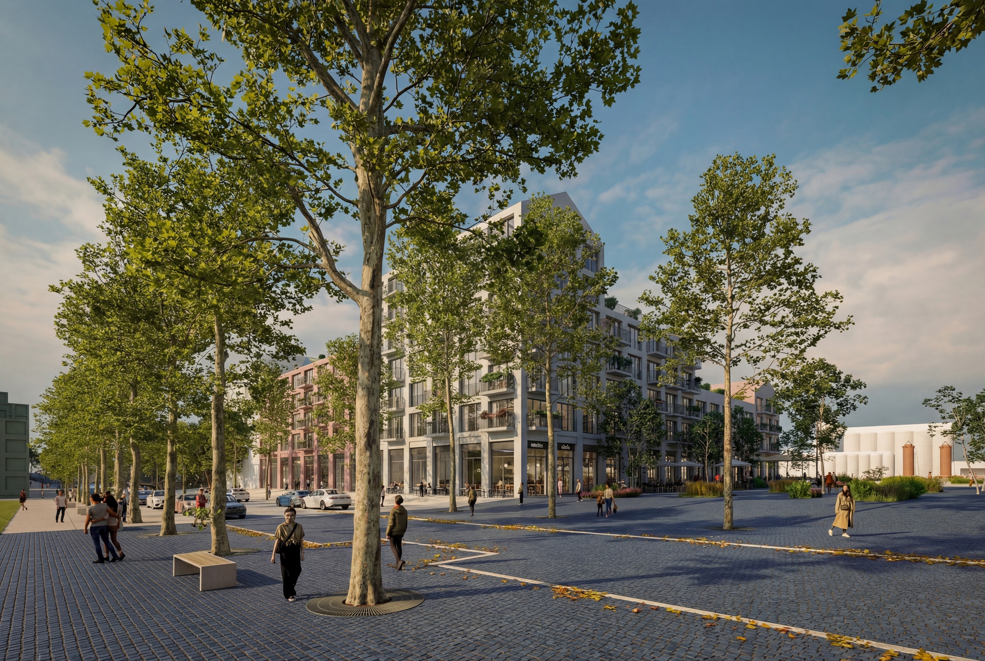 MVRDV и OODA представили мастерплан регенерации набережной Marvila в Лиссабоне