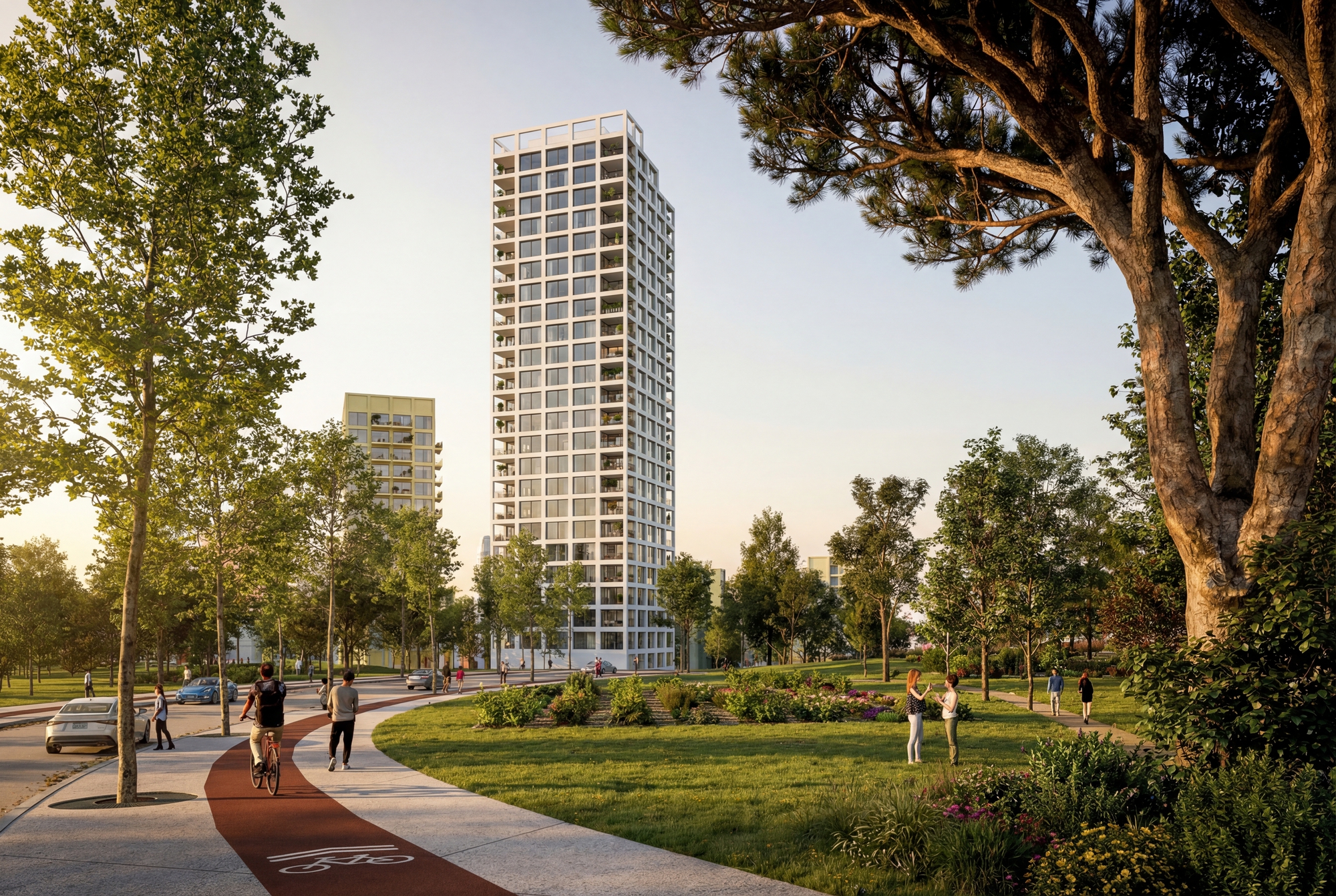 MVRDV и OODA представили мастерплан регенерации набережной Marvila в Лиссабоне