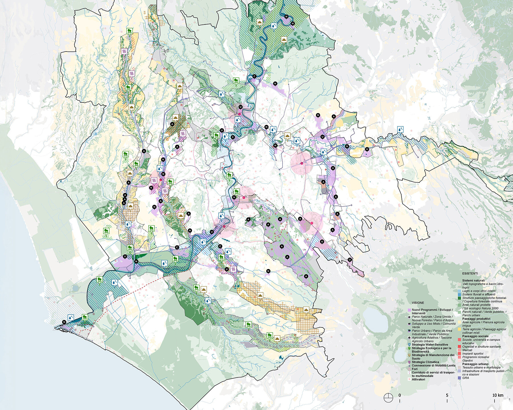 Roma Continua: OMA и IT’S предлагают 25-летний мастерплан для Рима