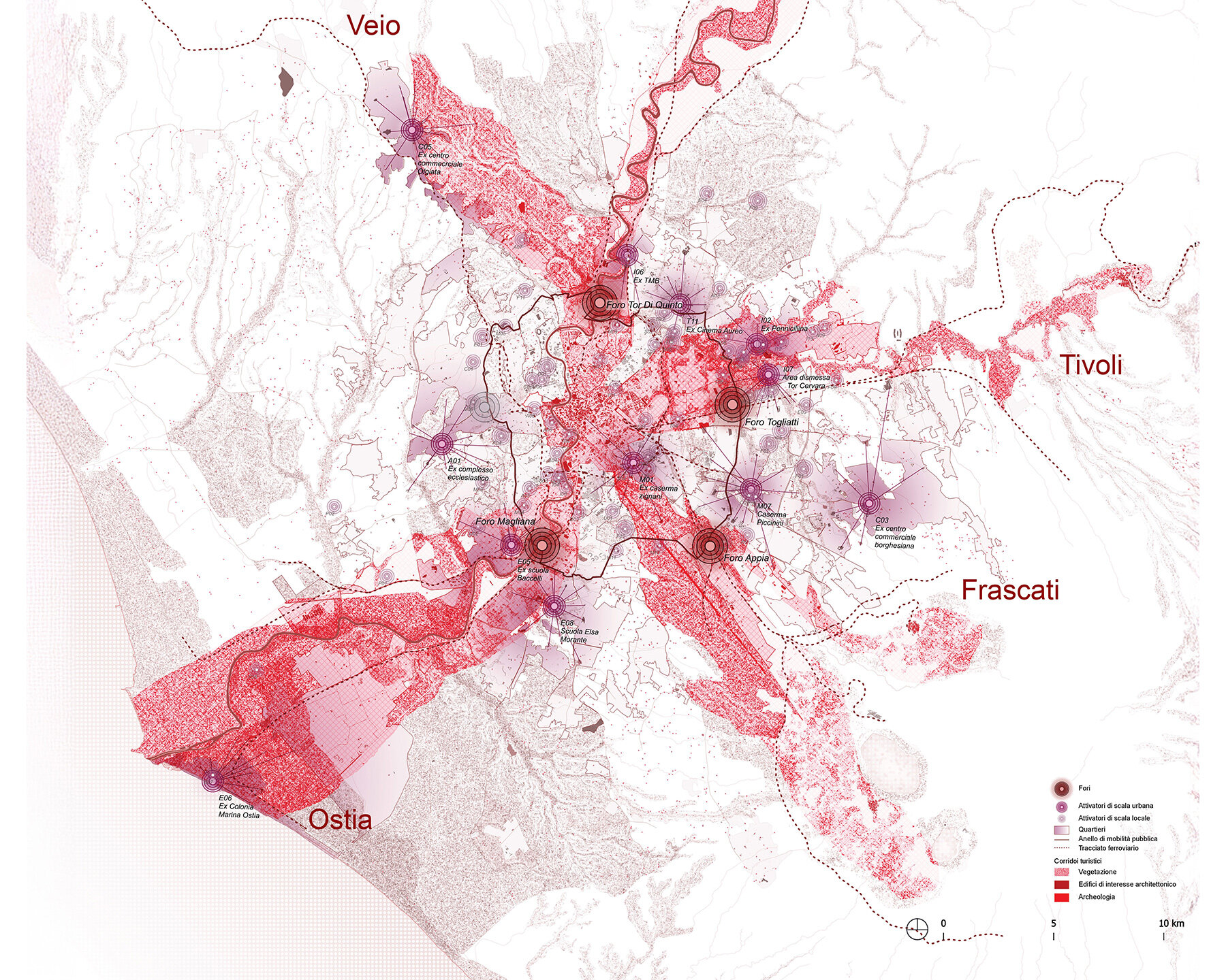 Roma Continua: OMA и IT’S предлагают 25-летний мастерплан для Рима