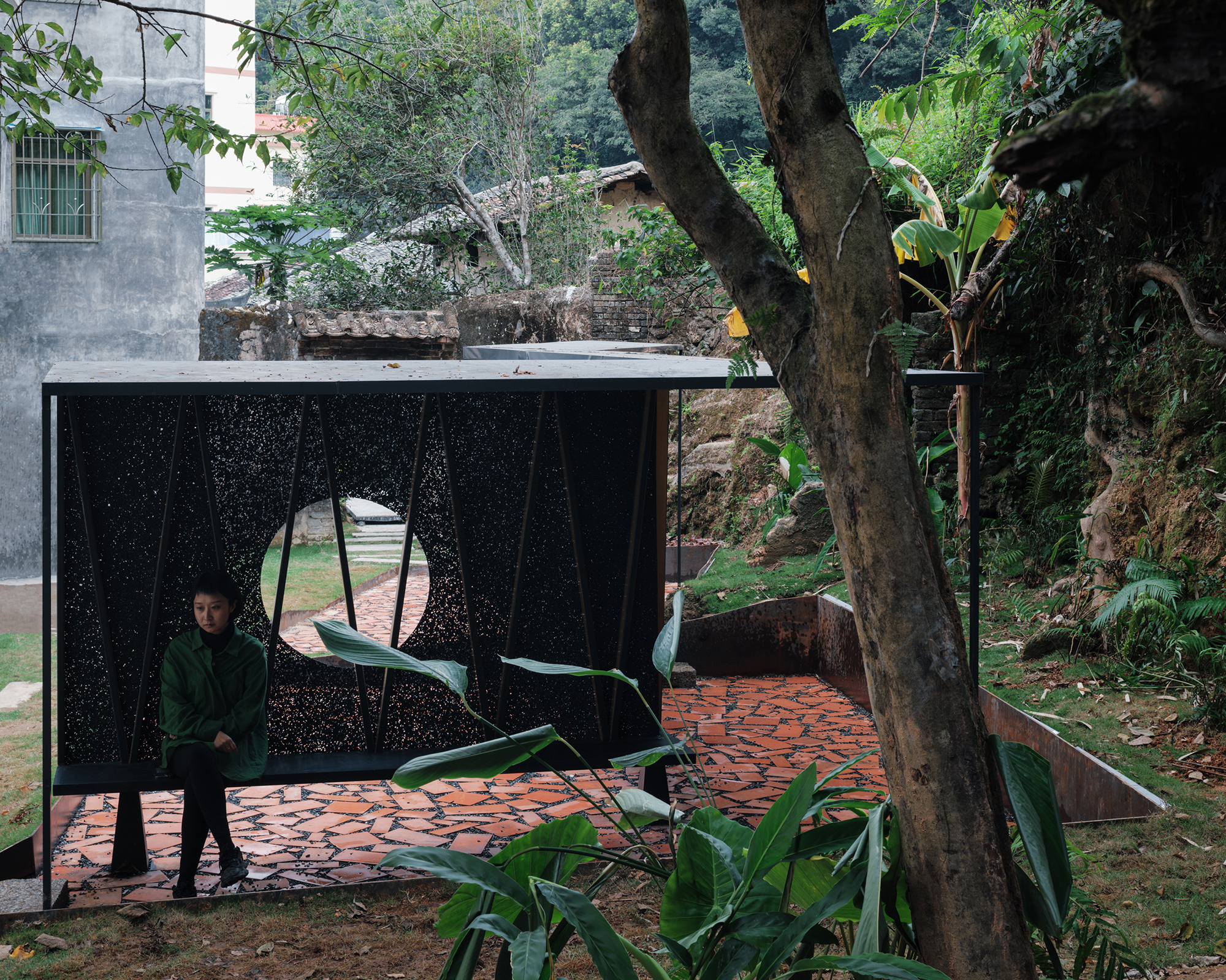 Osmanthus Yard / Atelier Wen'Arch: проект на границе деревни и горного леса в Хуэйчжоу