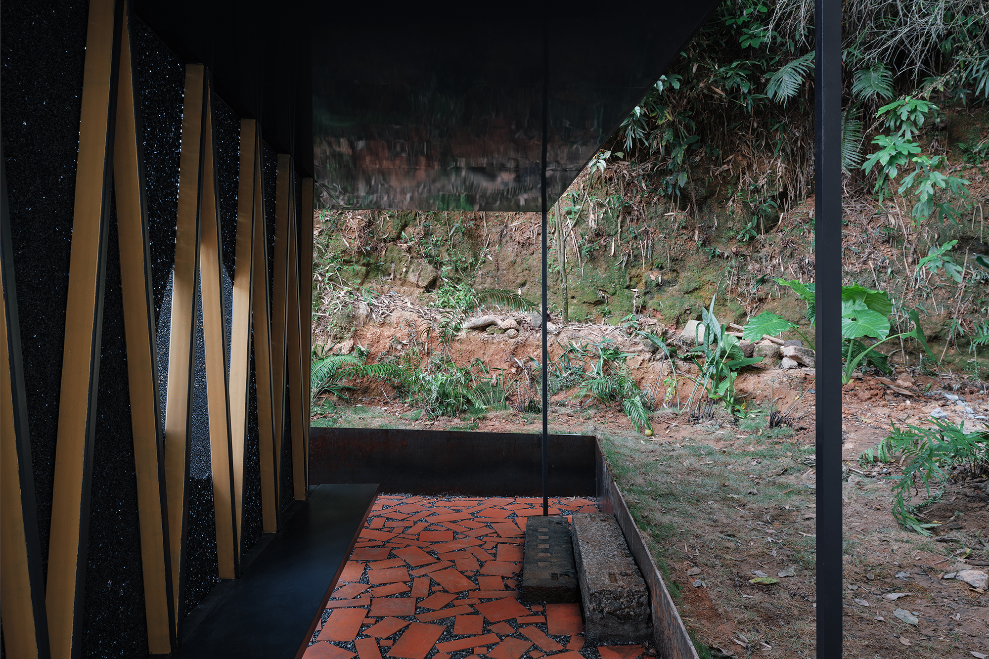 Osmanthus Yard / Atelier Wen'Arch: проект на границе деревни и горного леса в Хуэйчжоу