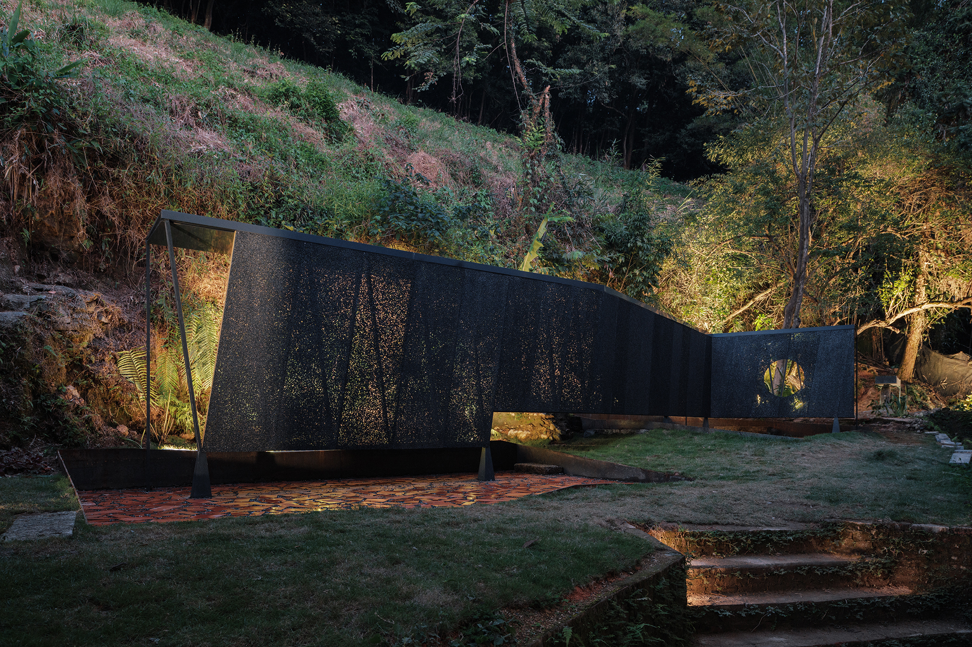 Osmanthus Yard / Atelier Wen'Arch: проект на границе деревни и горного леса в Хуэйчжоу