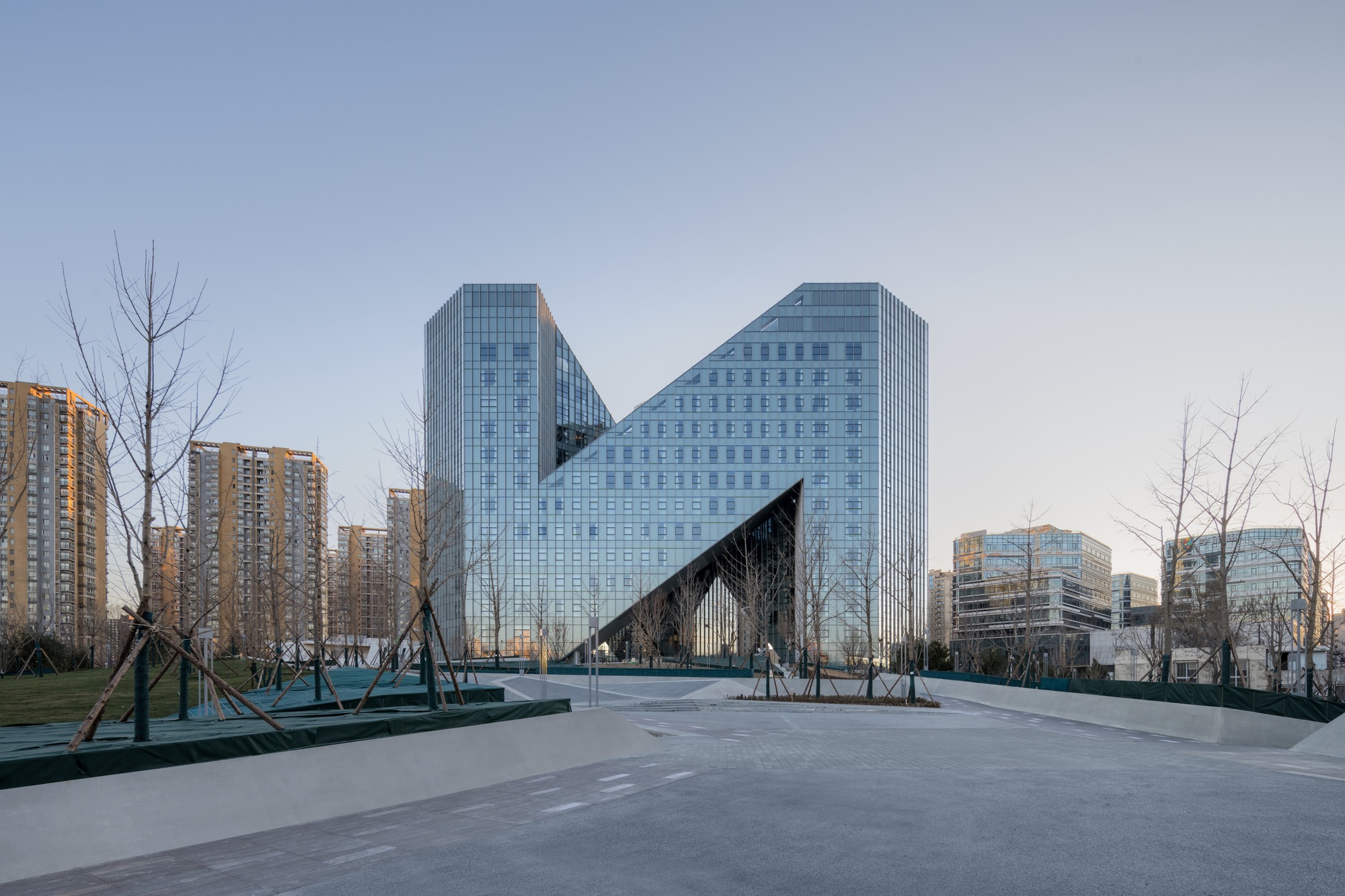 Qinghe INNNG International Talent Community в Пекине: жилой комплекс для молодых специалистов