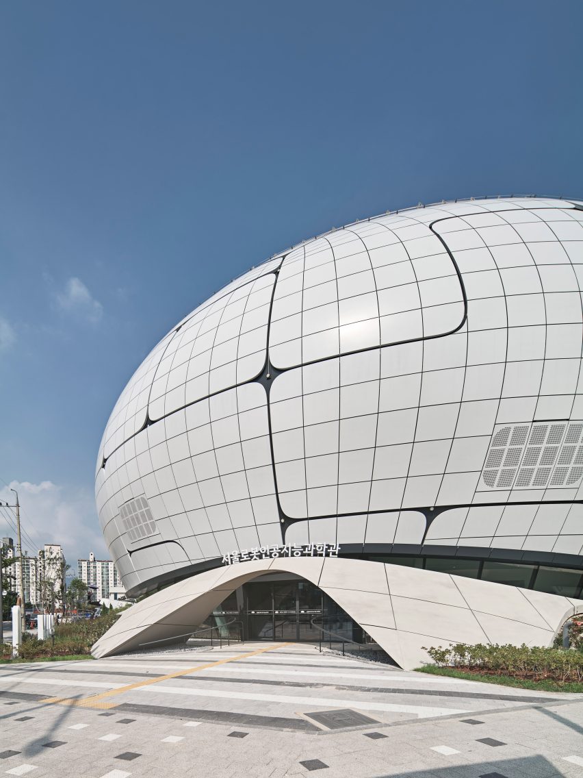 Параметрический дизайн в Seoul Robot & AI Museum: архитектура как «убежище и педагогика»