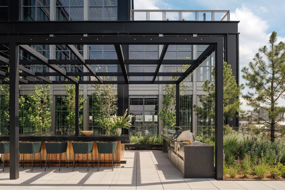 Офисное здание Steel House вид четвертый