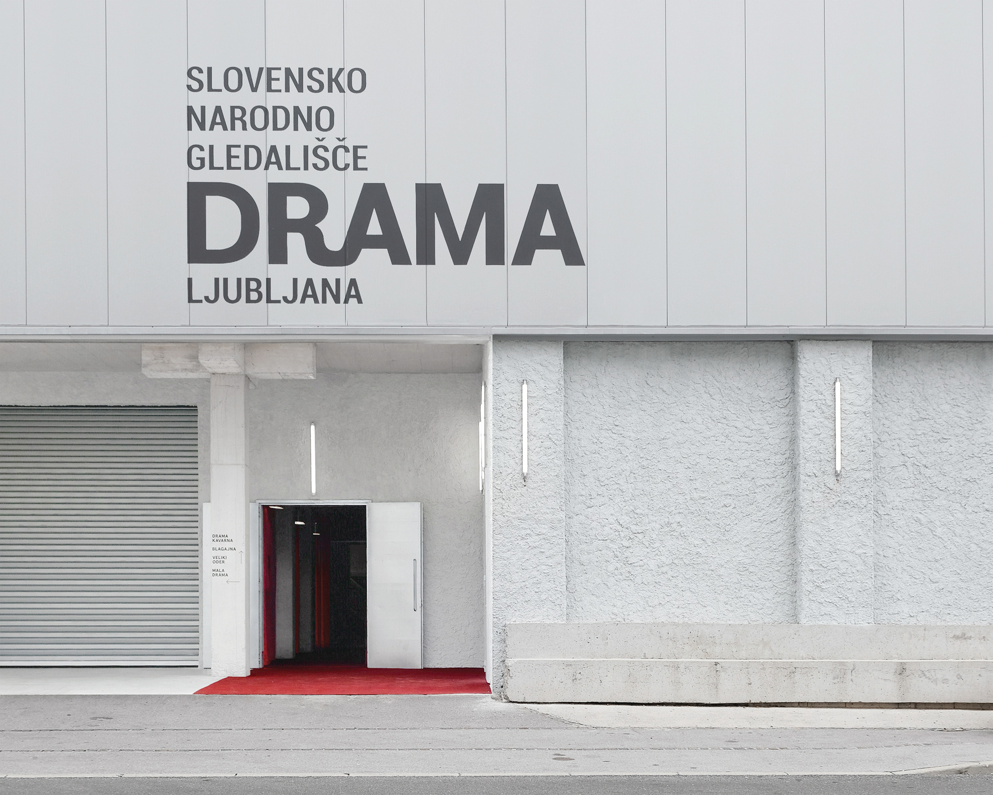 Temporary Theater Drama and L56 Multipurpose Hall / Vidic Grohar