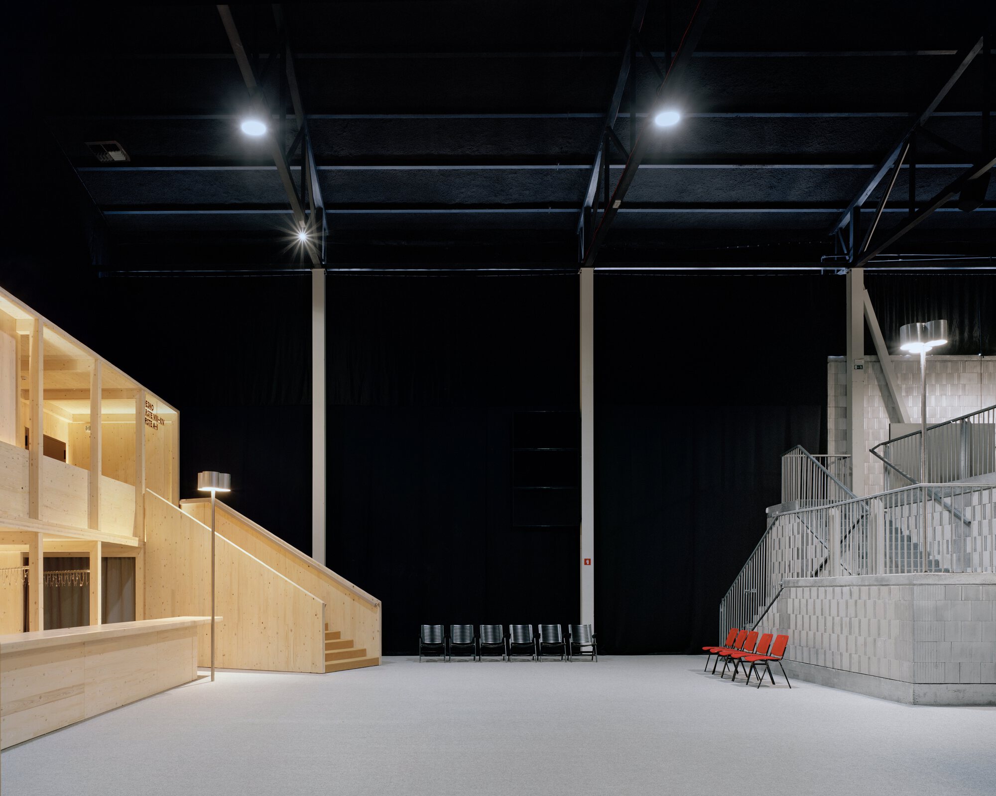 Temporary Theater Drama and L56 Multipurpose Hall / Vidic Grohar