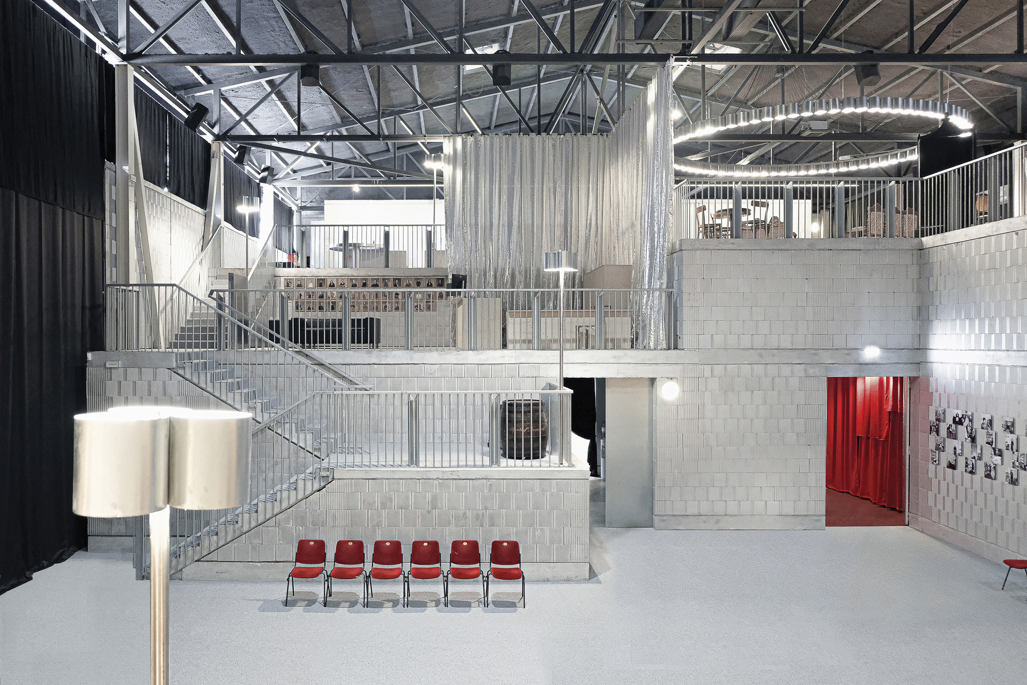 Temporary Theater Drama and L56 Multipurpose Hall / Vidic Grohar