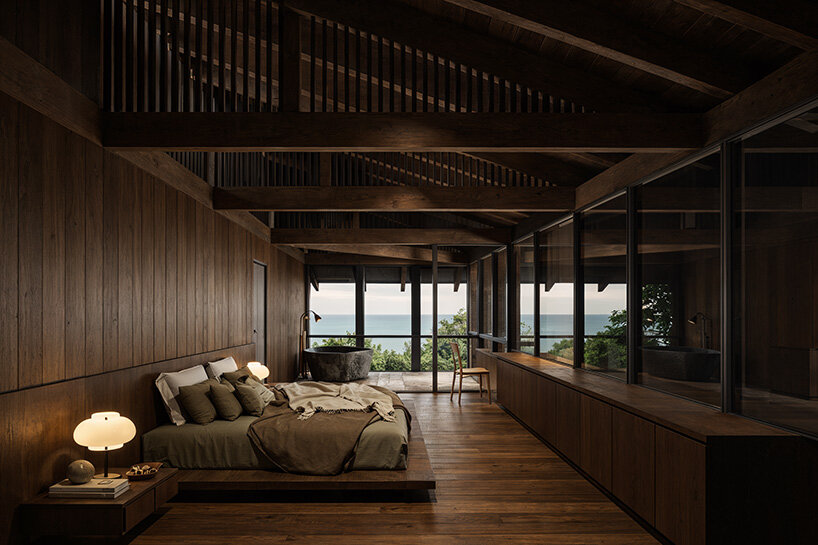 V Taller предлагает лесной retreat с монолитным каменным ядром для NOT A HOTEL в Японии