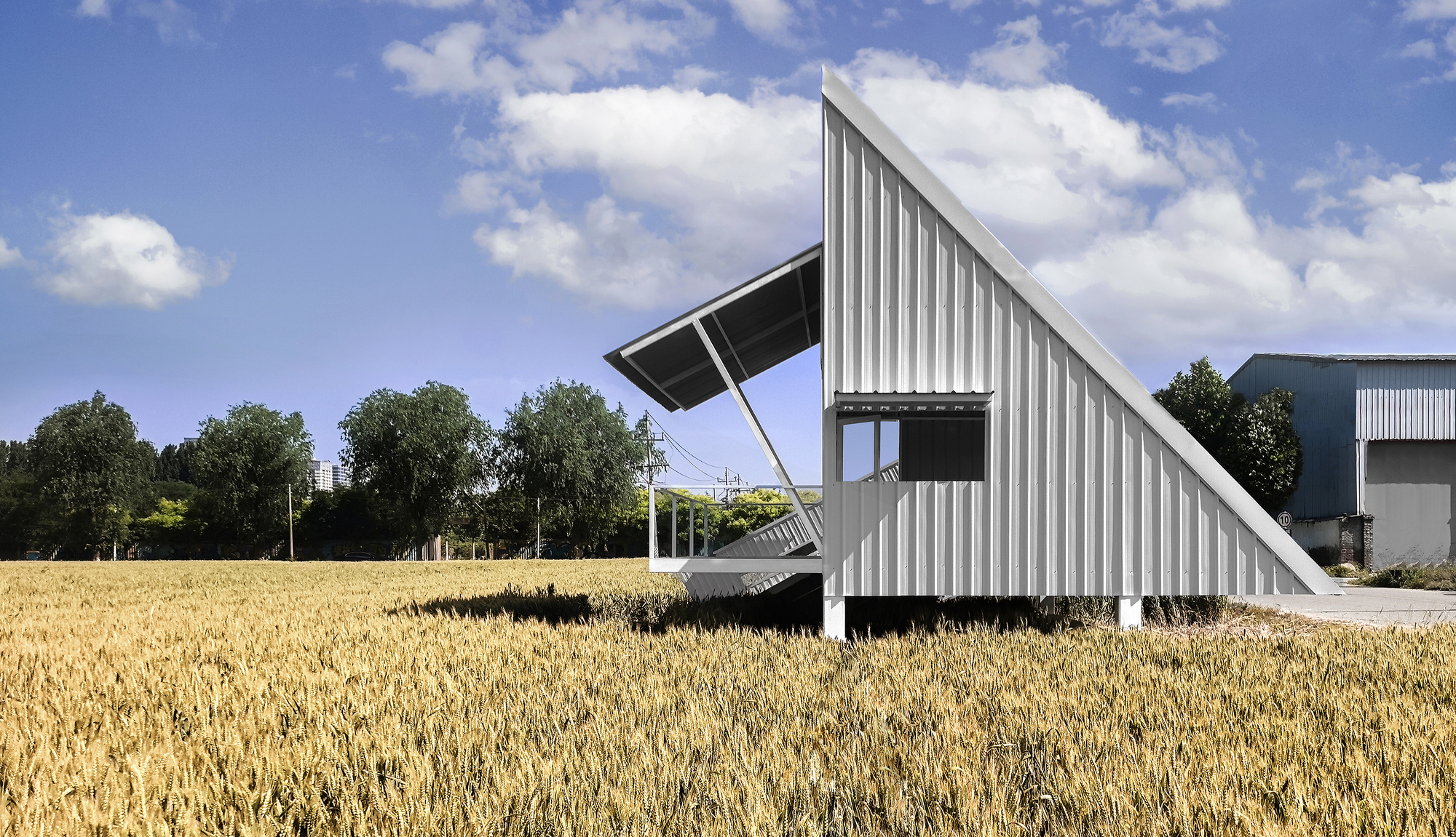 A White Barn / M.S.A.A. atelier